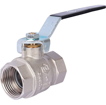 Кран шаровой Ду 25 (1") ВР/ВР, ручка рычаг STOUT 